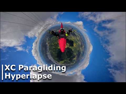 100k FAI triangle from Kandel -XC Paragliding Hyperlapse