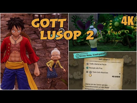One Piece ODYSSEY: Gott Lusop 2 und die besorgte alte Frau!