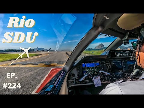 SANTOS DUMONT Airport - Rio de Janeiro - SBRJ - Beautiful Takeoff