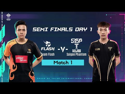 TEAM FLASH vs SGP | Semifinal AIC 2020 Game 1
