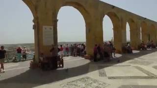 Valletta, Malta filmed with Drone camera