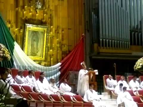 Homilia Obispo Mons. José de Jesús Martínez Zepeda en el Tepeyac