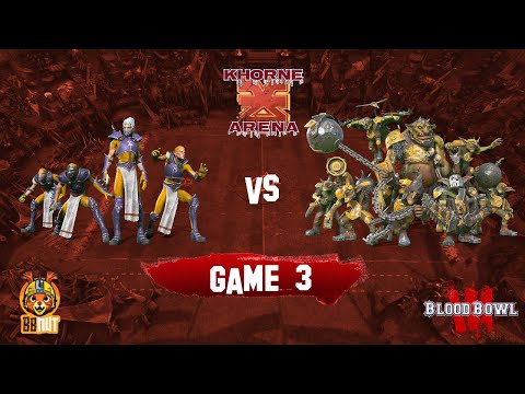 BB3 Khorne Arena Match Day 3 - Elven Union vs Goblins