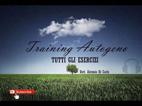 Training Autogeno, tutti gli esercizi! Voce profonda! Asmr Ita