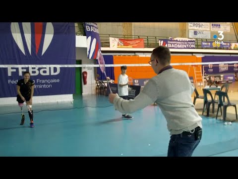 HandisportGo : Tanguy Coureau au para-Badminton !