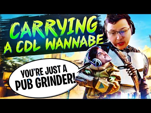 Carrying a Trash Talking CDL Wannabe