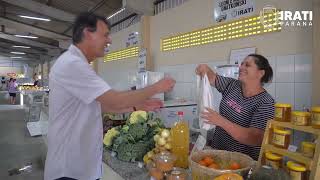 A Feira do Produtor Iratiense, que já está de cara nova, recebe mais uma fase das obras de melhorias no espaço, que conta com mais de 20 feirantes