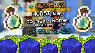 How To Profit From Carpentry 50 | Hypixel Skyblock