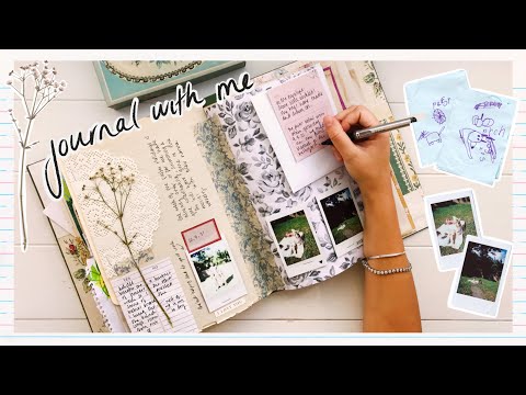 junk journal with me  process video ideas tips