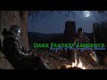1980s VHS Dark Fantasy Campfire Storm Ambience Knights Of The Forgotten Realm 4K
