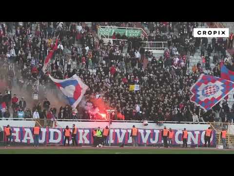 Slavlje Torcide nakon utakmice Hajduk - Slaven Belupo