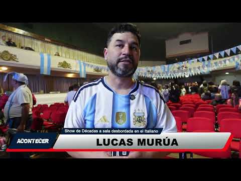 Marcos Juárez: Gran éxito en una nueva edición del Show de Décadas