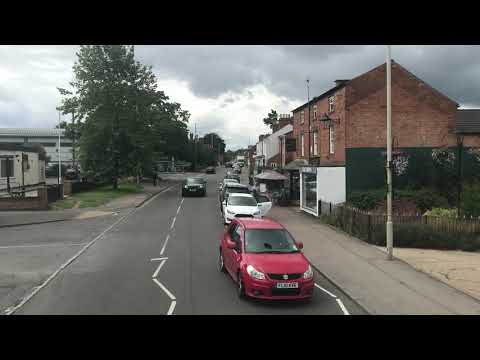 Full Route Visual | Arriva Leicester 5A - Melton Mowbray to Leicester | 4758 (FJ06 ZSD)
