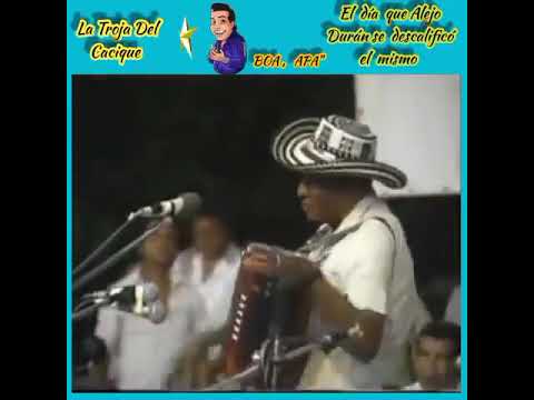 La noche en que Alejo Durán silenció su acordeón en pleno Festival Vallenato