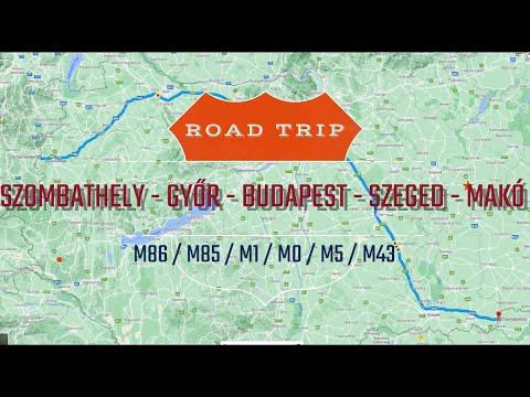 M86/M85/M1/M0/M5/M43 Szombathely - Győr - Budapest - Szeged - Makó