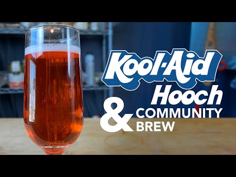 Simple Sugar Wash + Community Brew Project! | Making a sparkling wine from Kool-Aid and vanilla