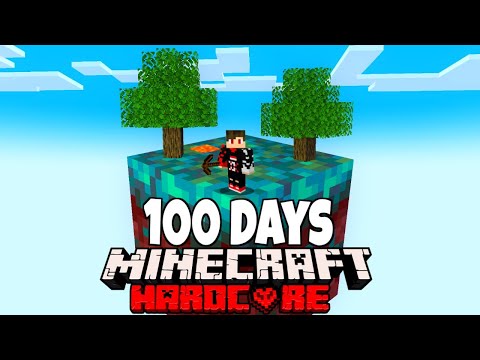 It's PURE HELL! 100 Days on Nether ISLAND in Minecraft!