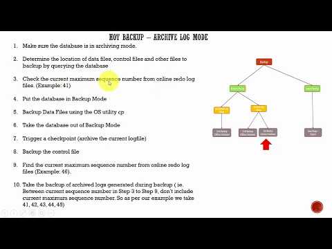 099 Oracle DBA Complete Tutorial - Hot Backup Steps