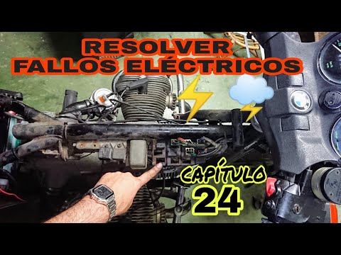 ⚡Resolver FALLOS ELÉCTRICOS MOTO🔴 Luz de Freno y 🔊 Bocina BMW R65 SS La embargaaa 24