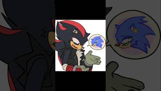 Here, Shadow just panicked, that&#39;s why he said it #sonadow #sonic #shadow #rouge #animated #memes