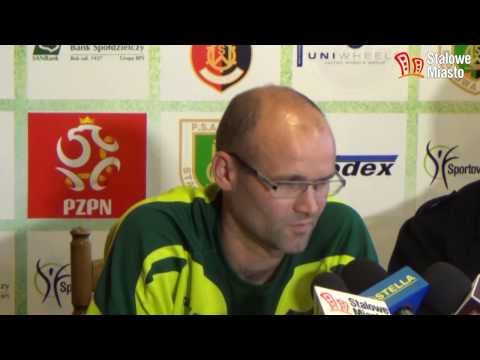Stal Stalowa Wola - Concordia Elbląg - Konferencja prasowa