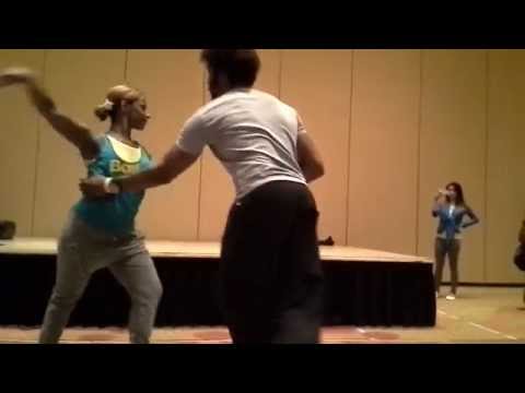Terry & Cecile Partnerwork On1  at BIG  Salsa Festival 2014
