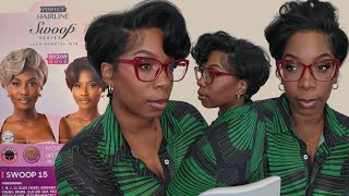 Is It Giving?! Outre Perfect Hairline SWOOP 15 Wig Review | HD Lace Pixie Wig Install + Thoughts