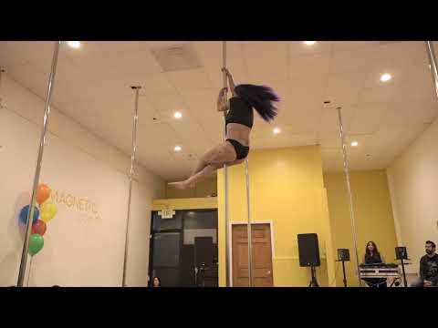 Pole Dance Performance - Magnetic Pole Fit