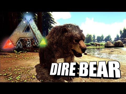 Taming A Dire Bear | Ark Survival Evolved | The Island