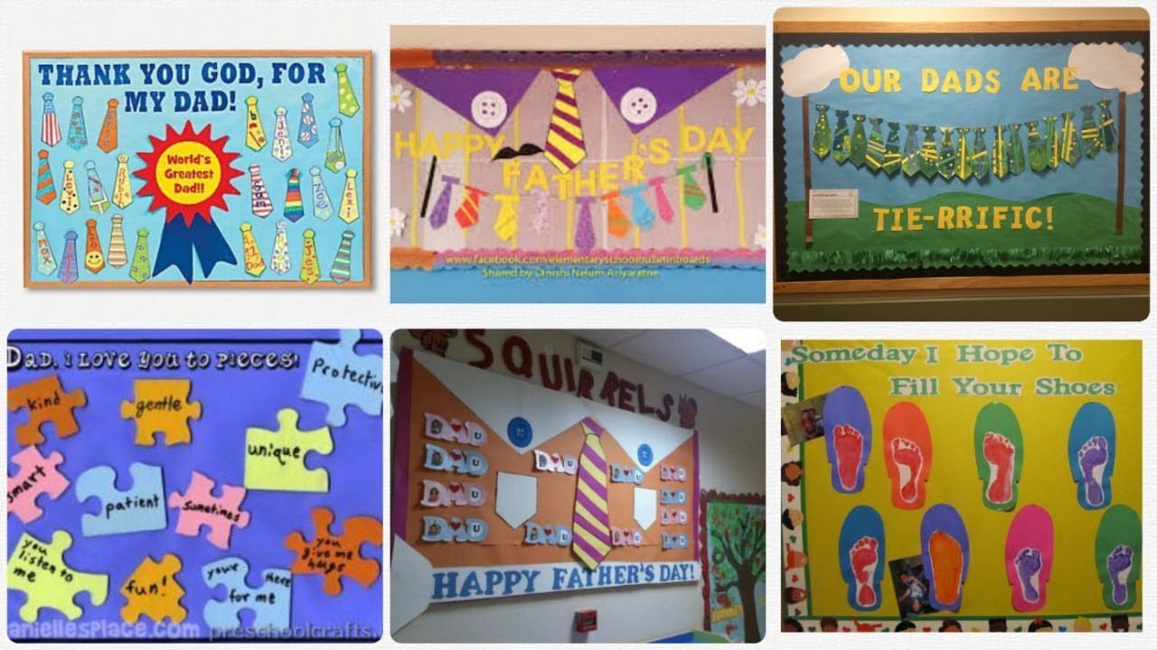 Watch video Father's day school display board ideas || Father's day notice board ideas for school Now Father's day school display board ideas || Father's day notice board ideas for school