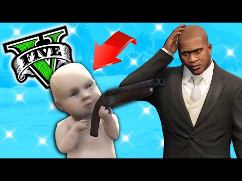 EL HIJO DE FRANKLIN ES UN DELINCUENTE en GTA 5 !! *épico* - GTA V HD MODS