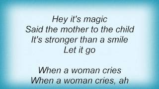 Dio - When A Woman Cries Lyrics