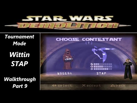 Wittin - STAP | Star Wars Demolition (PSX) WALKTHROUGH Part 9