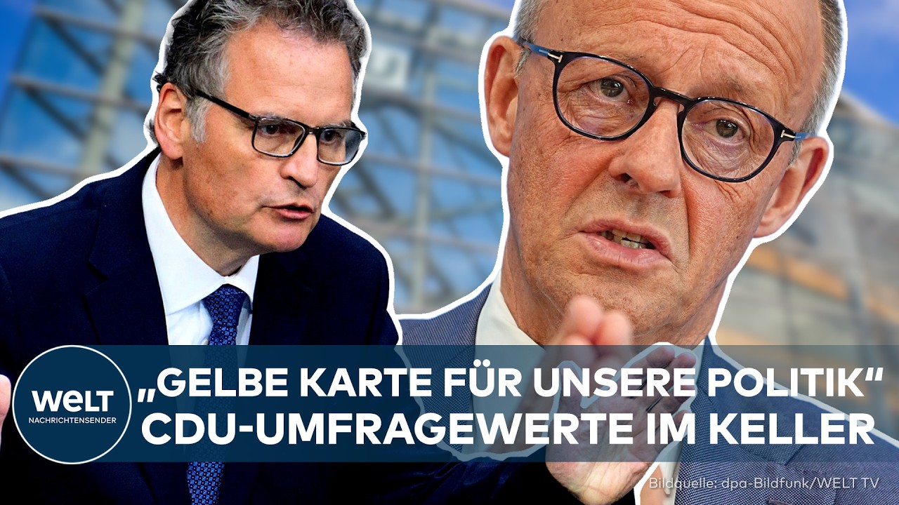 CDU: "Gelbe Karte für unsere Politik!" – Diskussion über Merz-Kabinett und Umfragetief