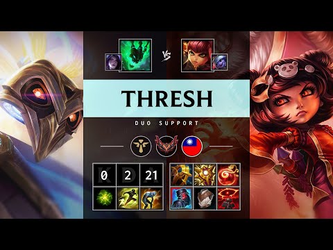 Thresh Support vs Annie - TW Grandmaster Patch 25.08