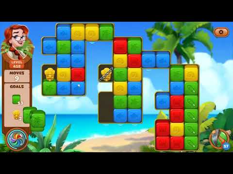 Lost Island: Blast Adventure - Level 418 (No Boosters) HD