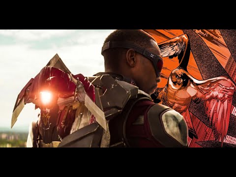 Falcon and Red Wing All Flying Scenes and Fight Skills from the Movies: 2014 to 2021