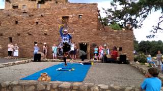 Navajo Dancers "Ring Dance" at Hopi House, Grand Canyon Village