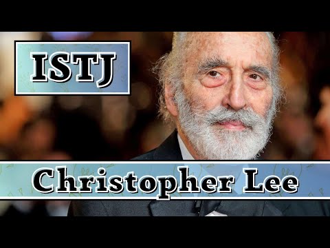 Christopher Lee MBTI Type | ISTJ Male