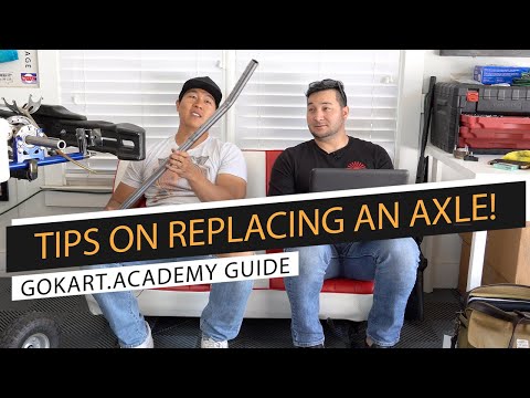 Bend your Go Kart Axle? - Tips on Axle Replacement - Hard, Medium, or Soft? - More Grip for Turns?