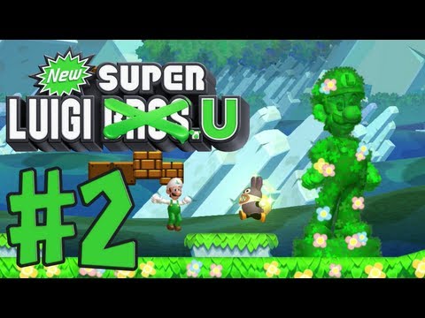 New Super Luigi U - 100% Co-op Walkthrough Part 2