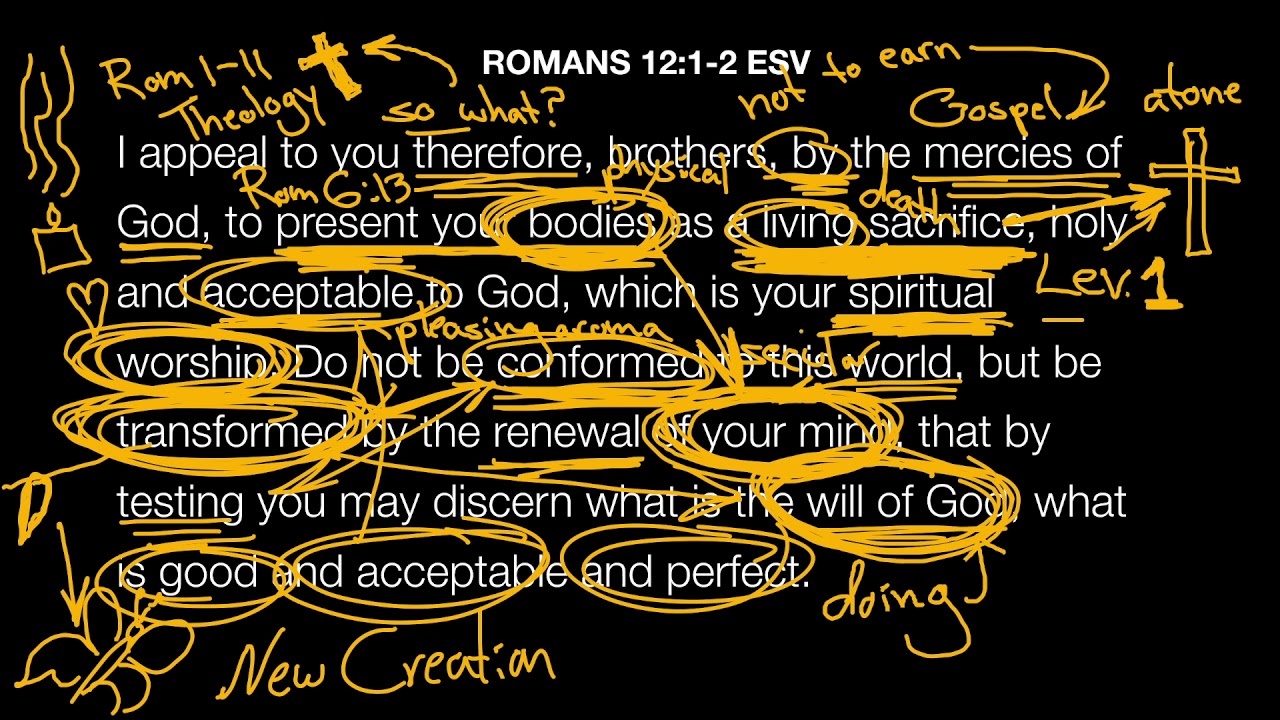 Study Scripture | Romans 12:1-8