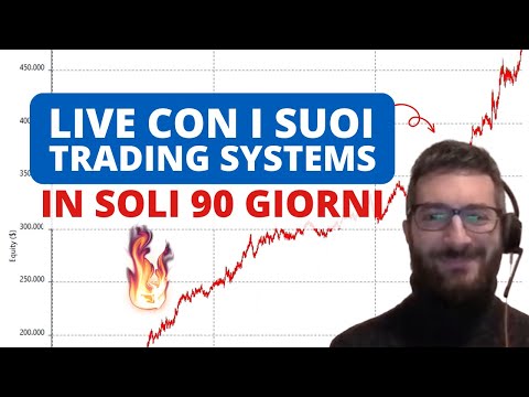 Davide: Live con i suoi Trading System dopo soli 90 giorni di preparazione (+12% il primo mese!)