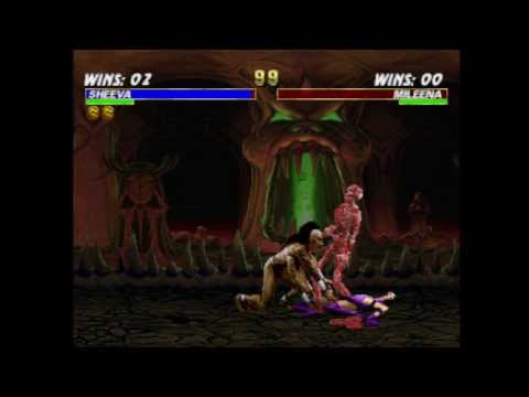 Mortal Kombat Trilogy - All SHEEVA Fatalities