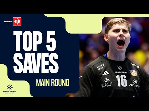 Top 5 Saves | Main Round | Men's EHF EURO 2026