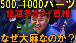 1000バーツ,大麻解禁 アヌティン首相とは何者か