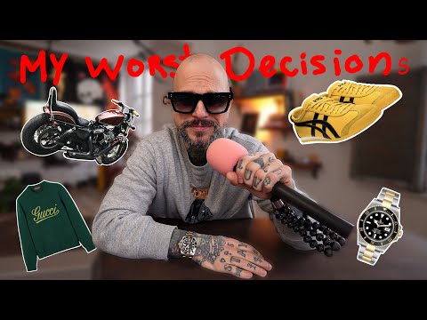 14 things I REGRET BUYING  as a young man