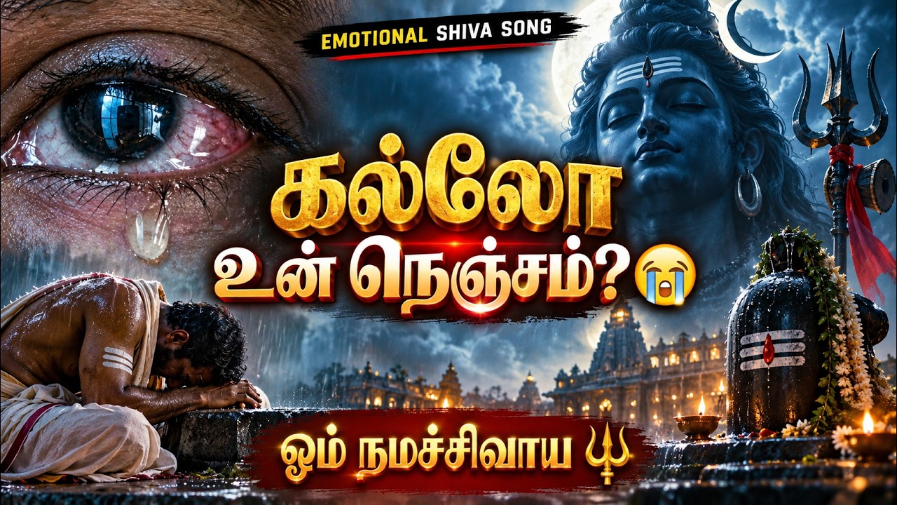 கல்லோ உன் நெஞ்சம்? | கண்கலங்க வைக்கும் சிவ பக்தி பாடல?