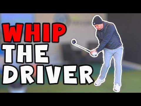 How to REALLY WHIP the DRIVER through the golf ball