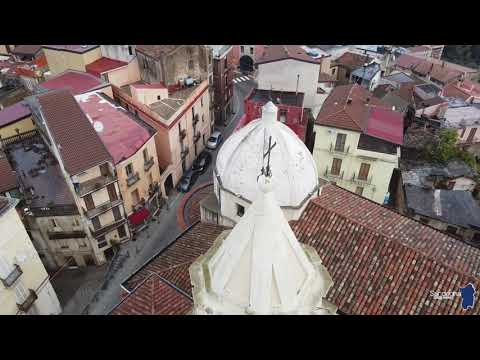 Lanusei vista dal drone